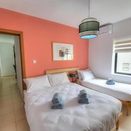 Comfortable 2bedrooms In Paceville, Balcony Jpor1-3 Appartement