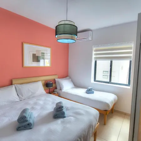 Comfortable 2bedrooms In Paceville, Balcony Jpor1-3 Appartement