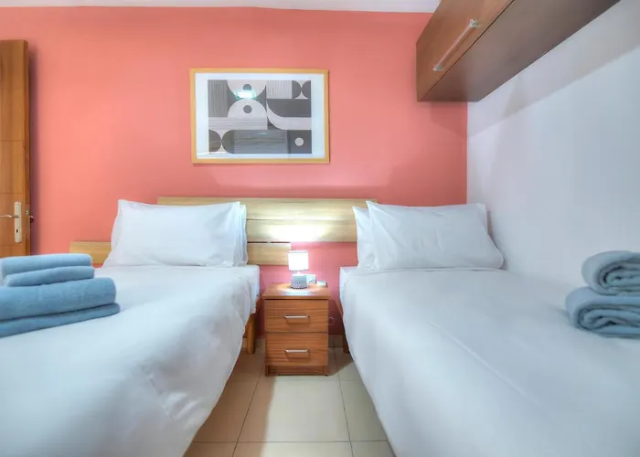 Comfortable 2bedrooms In Paceville, Balcony Jpor1-3 Apartment Saint Julian's