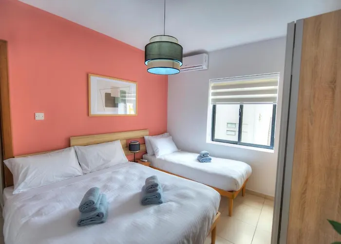 Comfortable 2bedrooms In Paceville, Balcony Jpor1-3 Apartment